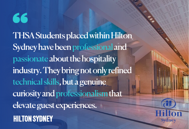 THSA Industry Partnership - Hilton Sydney